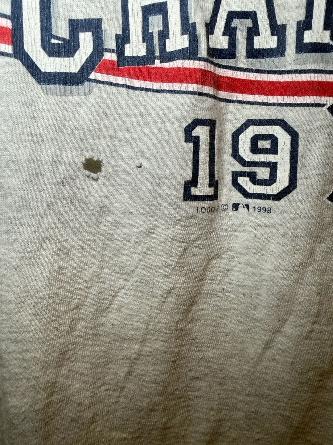 Vintage 1998 Logo 7 New York Yankees American League Champions T-Shirt 5