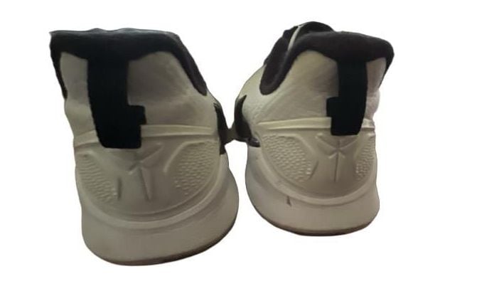Nike Mamba Focus TB White Grey Black AT1214-100 Kobe Bryant Basketball Shoes Men's Size 7 7