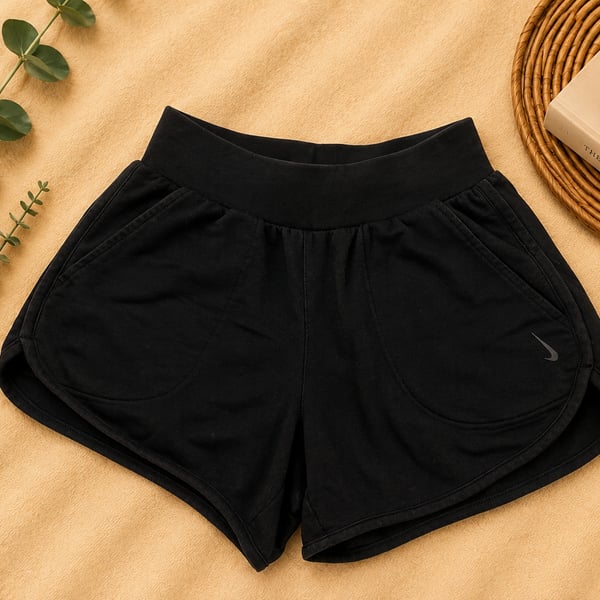 Nike Dri-FIT Black Athletic Gym Shorts with Pockets