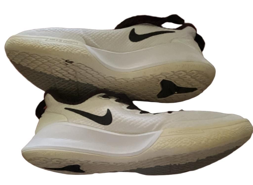Nike Mamba Focus TB White Grey Black AT1214-100 Kobe Bryant Basketball Shoes Men's Size 7 9
