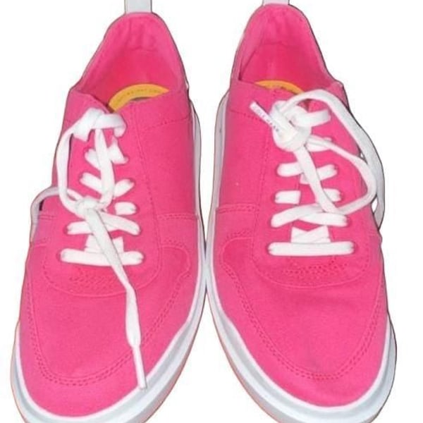 Cole Haan Women's GrandPrø Rally Canvas Court Sneaker Pink Size 7.5B