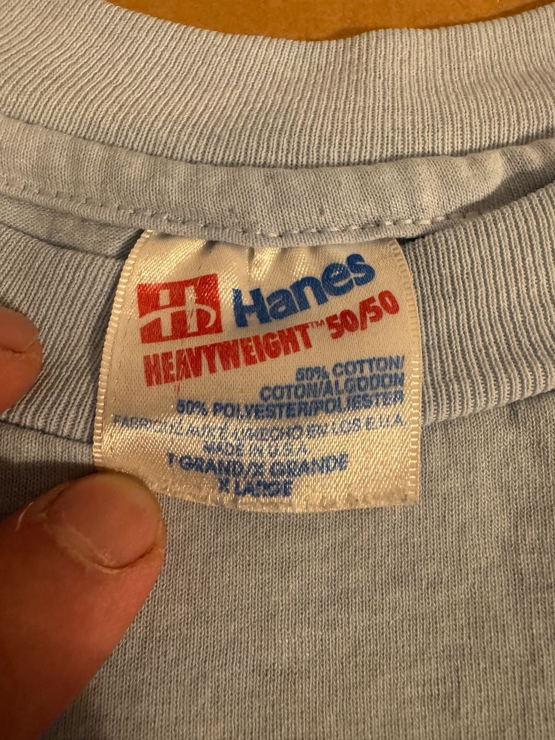 Hanes Heavyweight Save Our Planet T-Shirt Size XL Made in USA Vintage 8