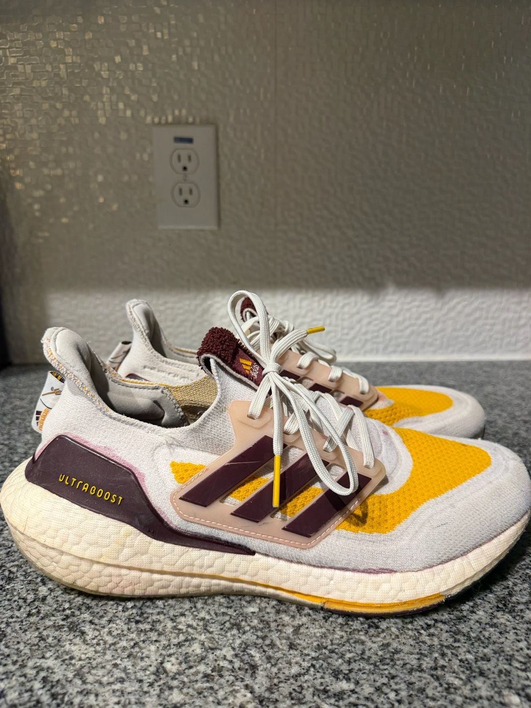 Adidas UltraBoost 21 NCAA Pack Arizona State Sneakers GX7968 3