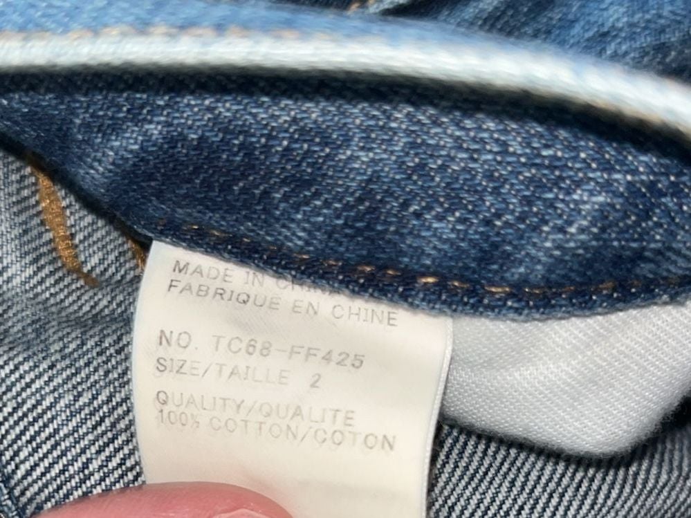 Tsumori Chisato Faded Denim Jeans TC68-FF425 Size 2 7