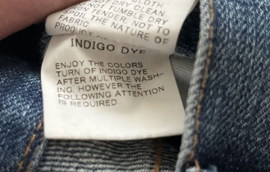 Tsumori Chisato Faded Denim Jeans TC68-FF425 Size 2 8