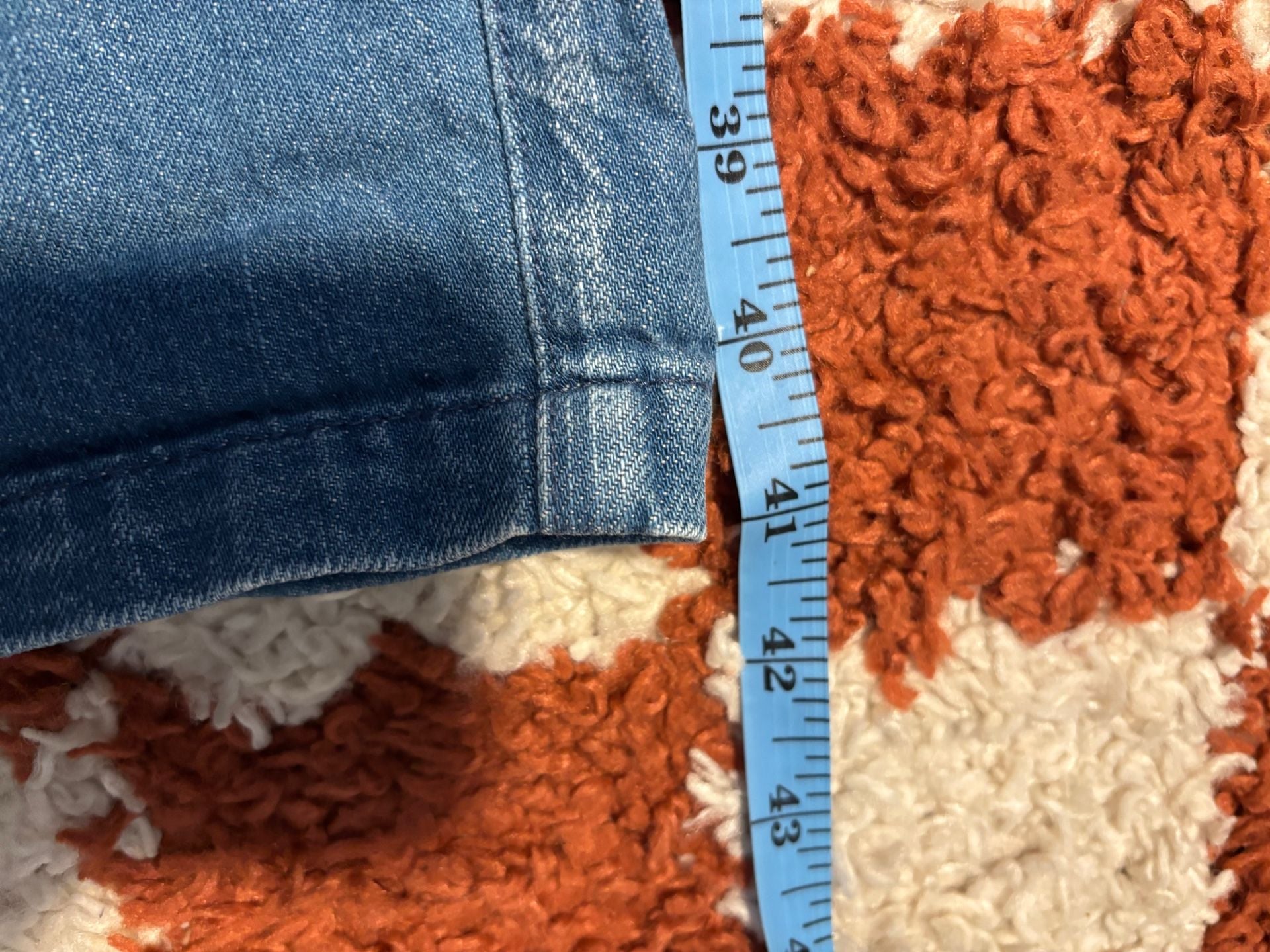 Kapital Light Blue Patchwork Cotton Joggers Jeans 5