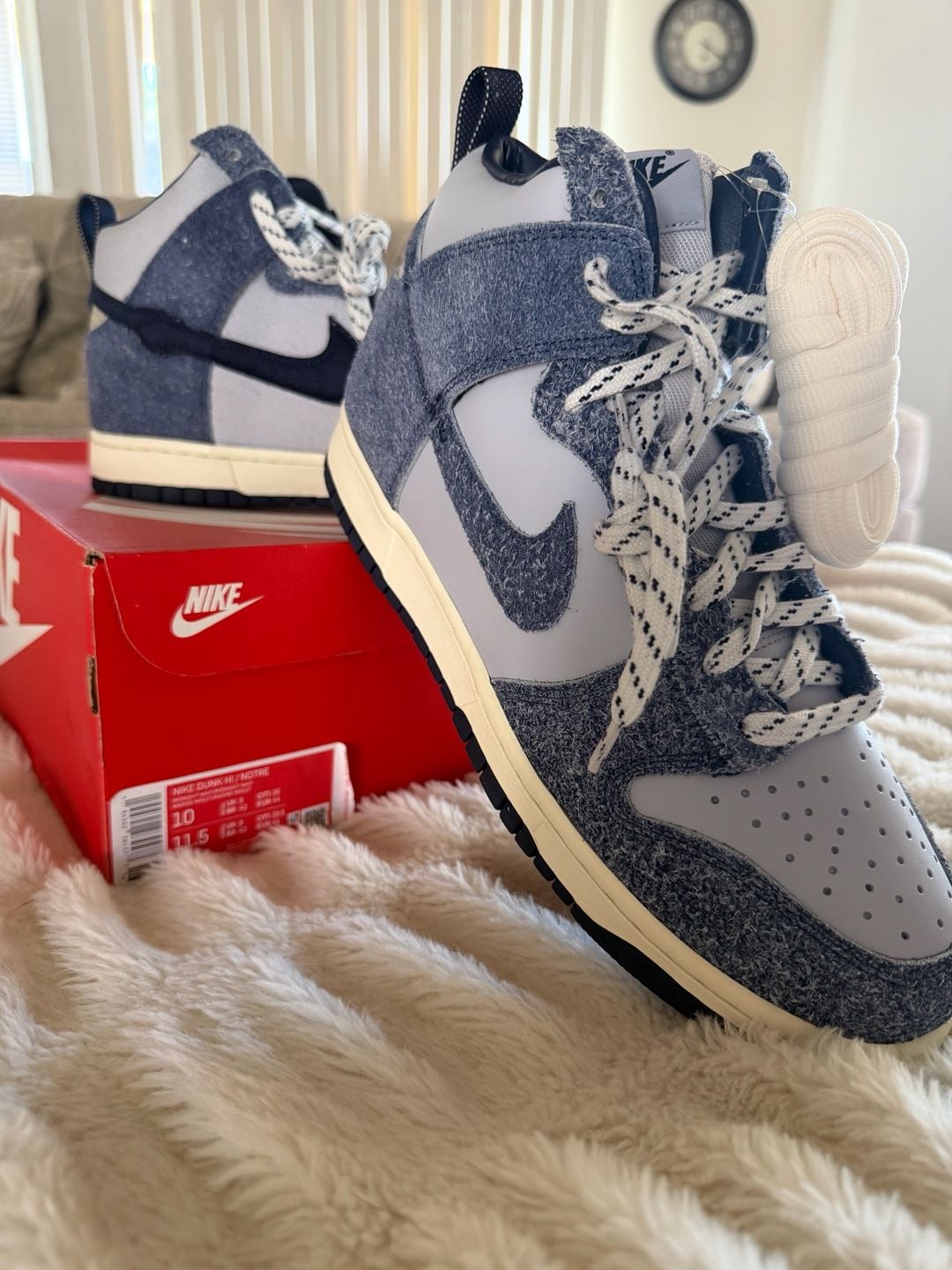 Nike Dunk High x Notre 'Midnight Navy' CW3092-400 2