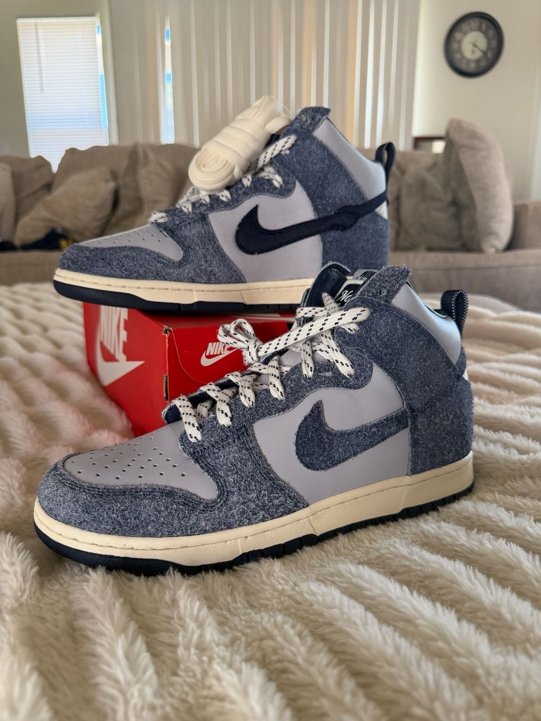 Nike Dunk High x Notre 'Midnight Navy' CW3092-400 4