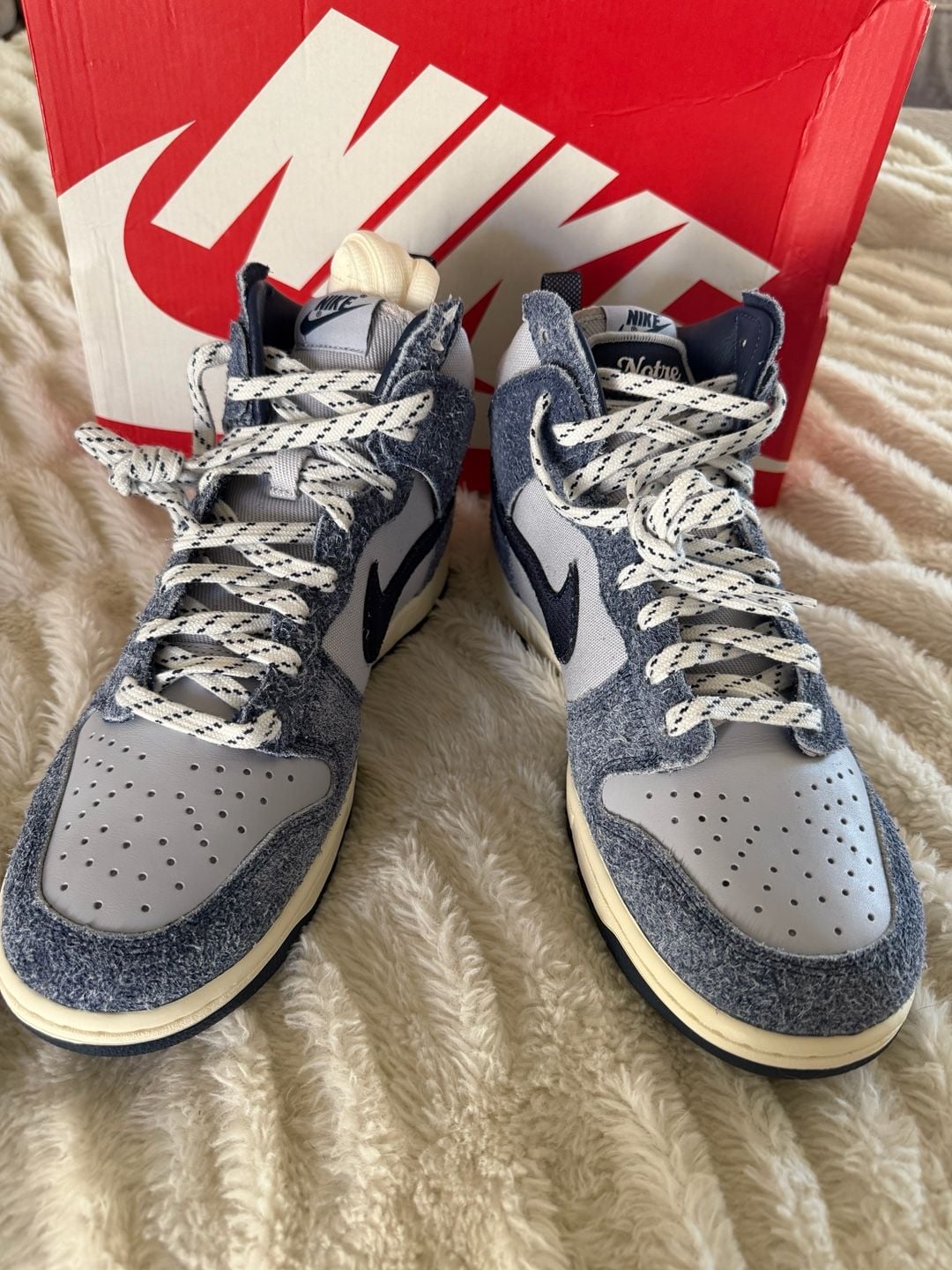 Nike Dunk High x Notre 'Midnight Navy' CW3092-400 10