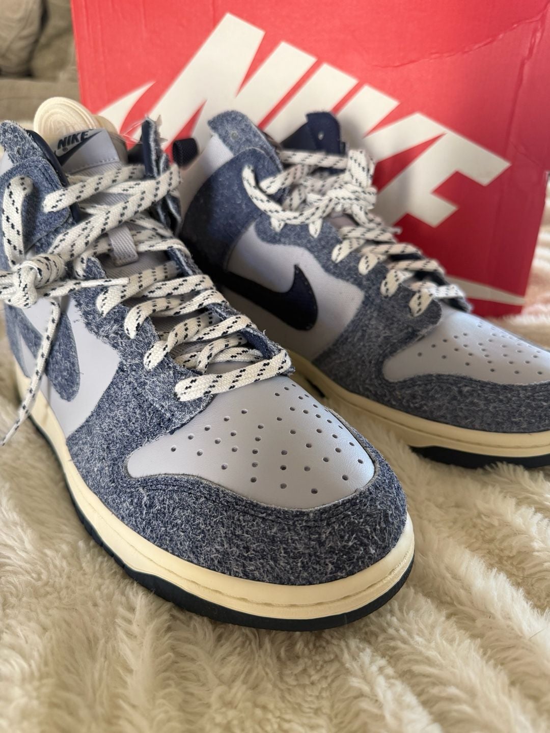Nike Dunk High x Notre 'Midnight Navy' CW3092-400 13