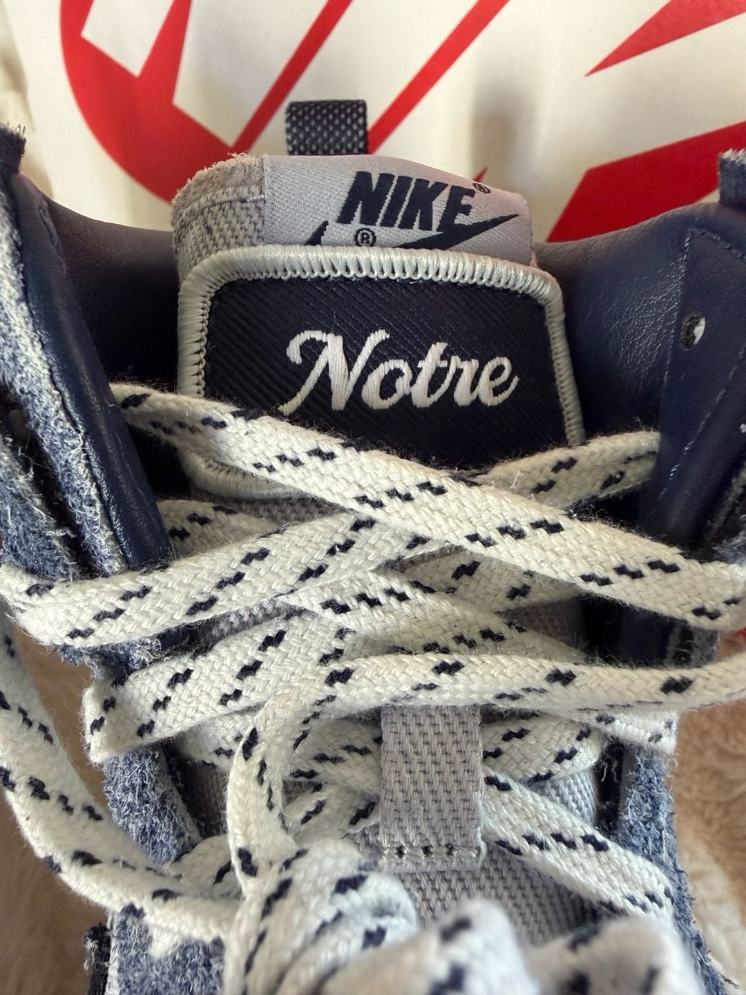 Nike Dunk High x Notre 'Midnight Navy' CW3092-400 14