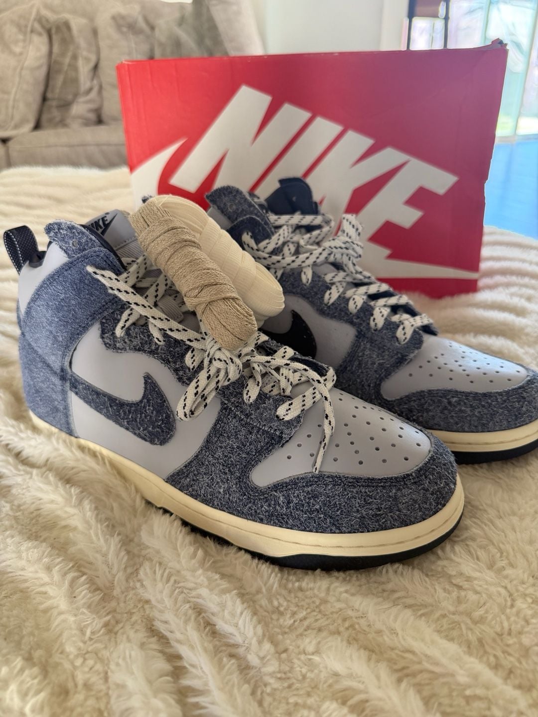 Nike Dunk High x Notre 'Midnight Navy' CW3092-400 16
