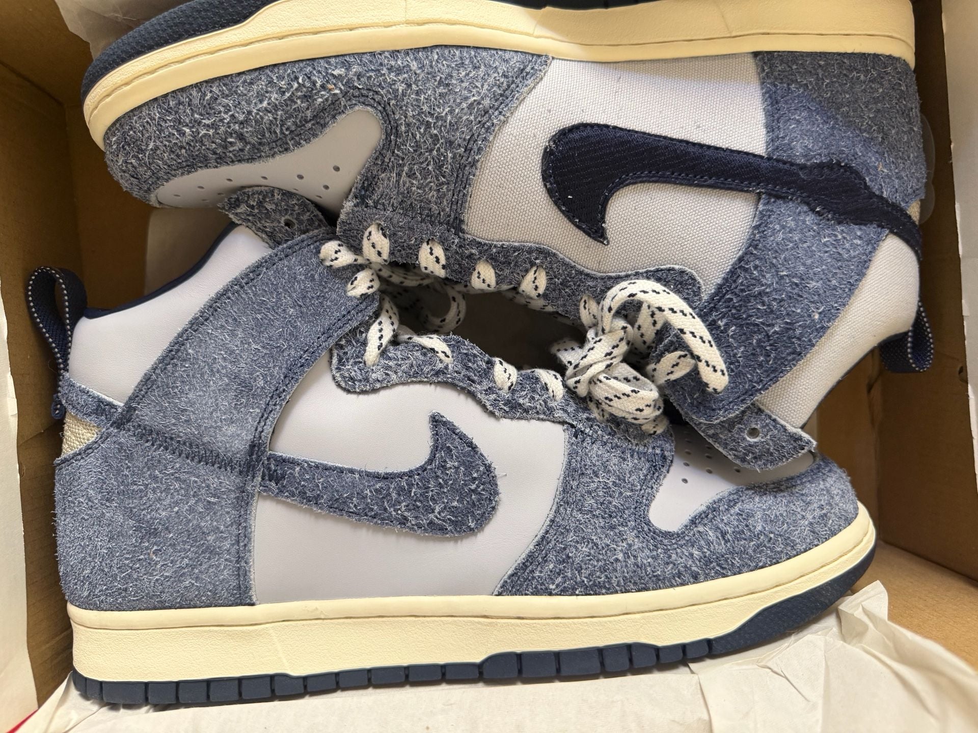 Nike Dunk High x Notre 'Midnight Navy' CW3092-400 17