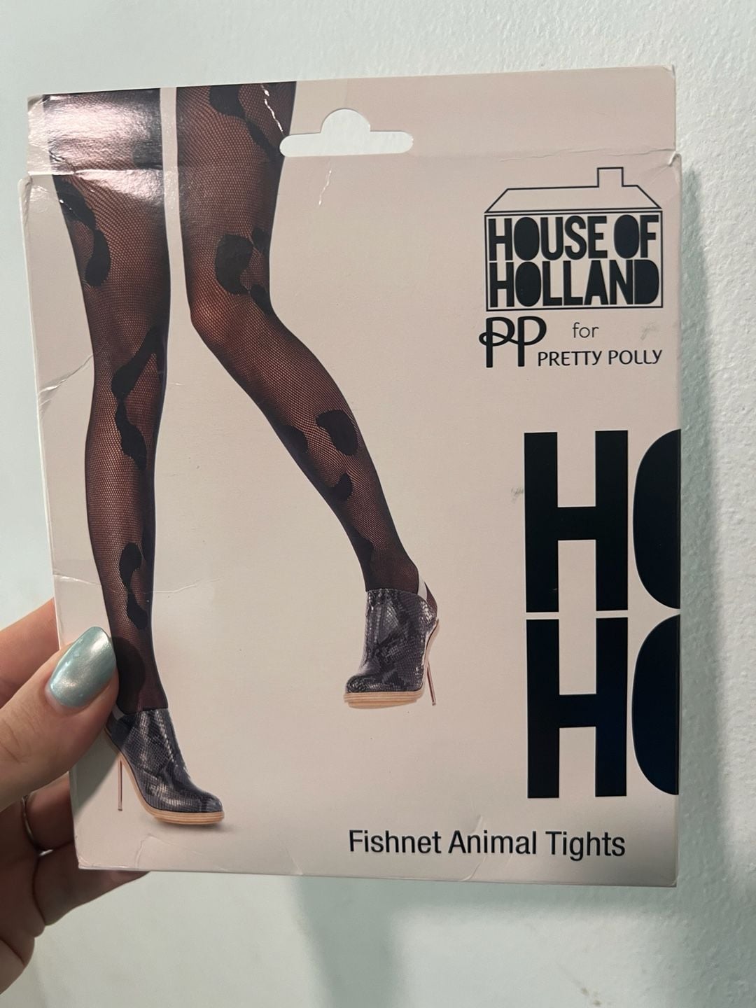 HOUSE OF HOLLAND × PRETTY POLLY / HENRY HOLLAND / FISHNET ANIMAL / LEOPARD / 2012 / DISCONTINUED / 1