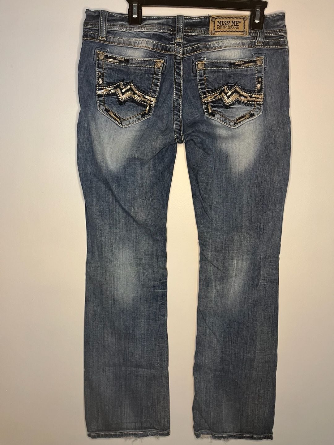 Miss Me Relaxed Bootcut Jeans Women's Size 29 Style XD1211B 9
