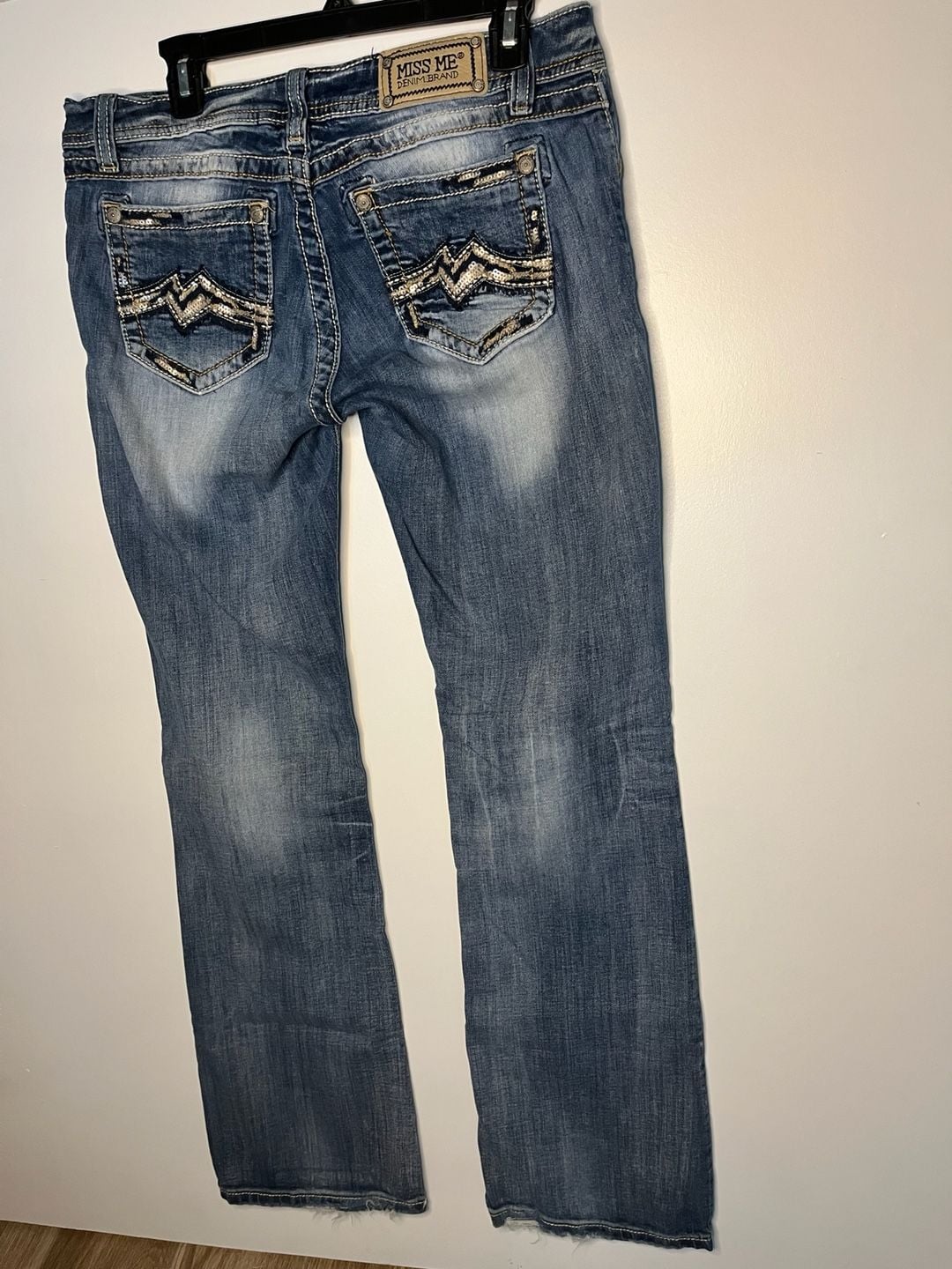Miss Me Relaxed Bootcut Jeans Women's Size 29 Style XD1211B 10