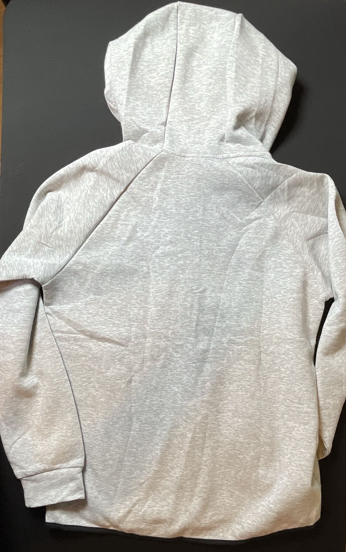 Champion Double Knit Zip Up Hoodie Heather Grey XL 6