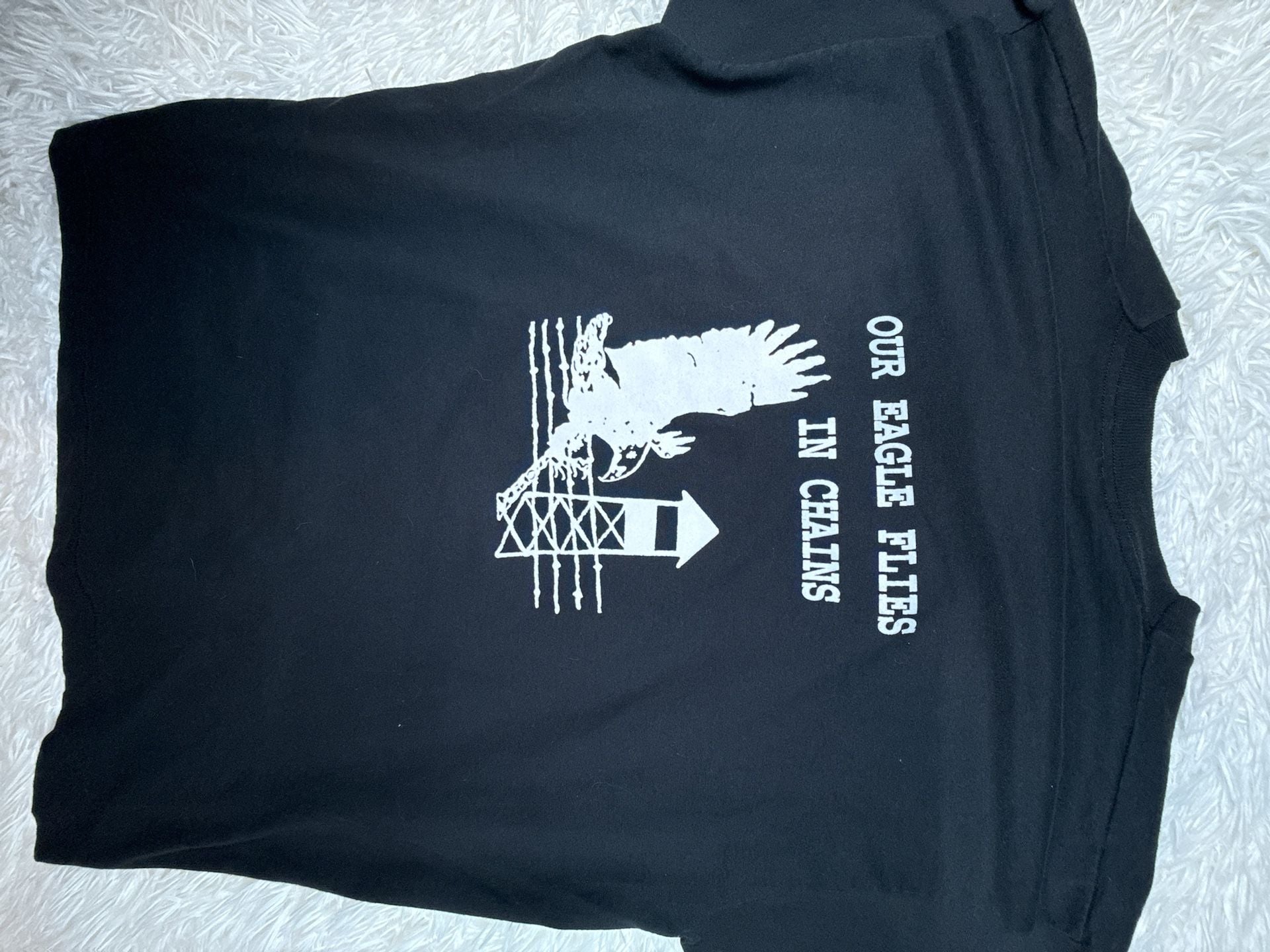 Vintage Fruit of the Loom Best POW MIA You Are Not Forgotten Graphic T-Shirt 7