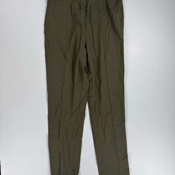209 Army Green Ankle Pants, Size 8