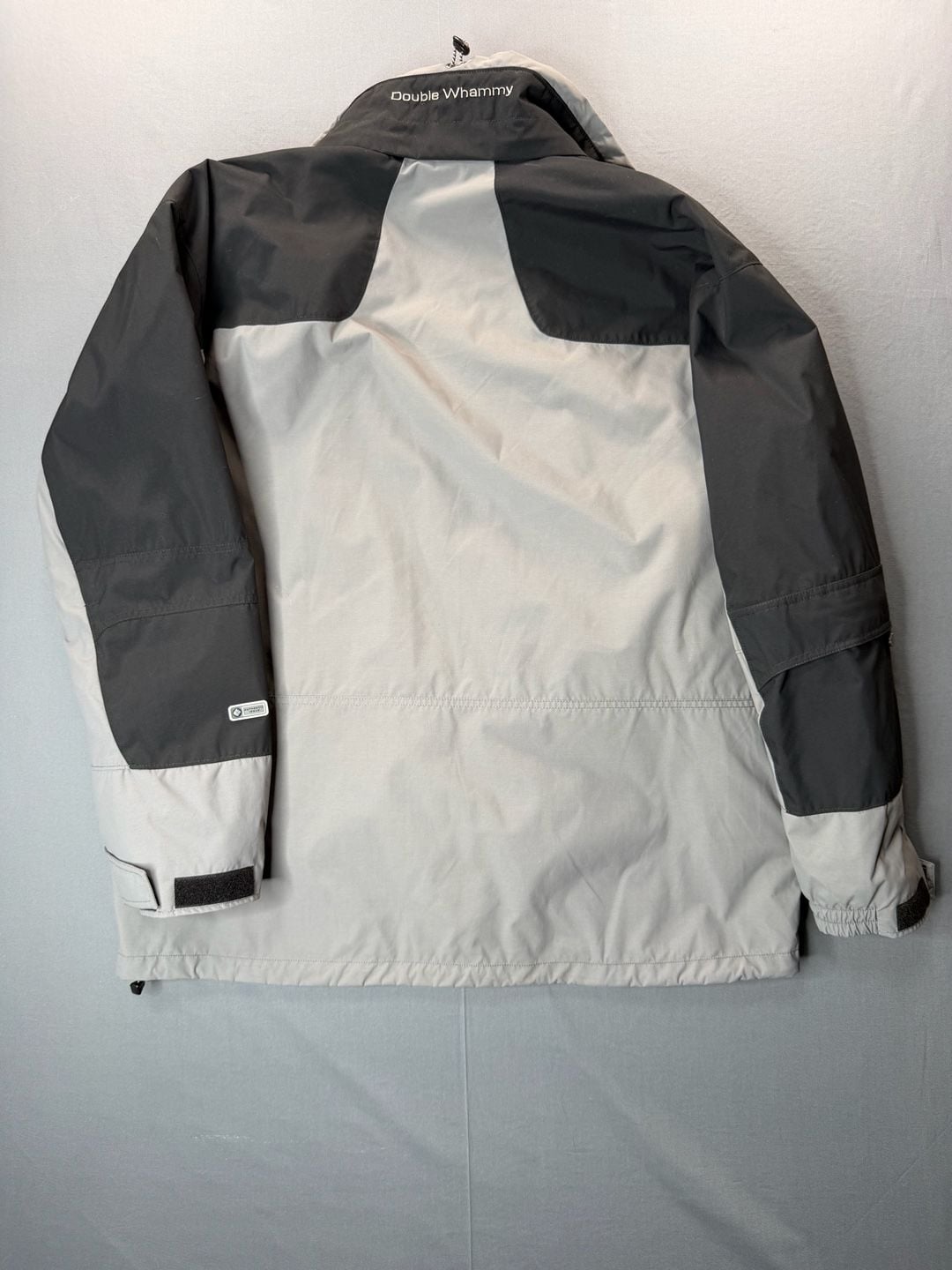 VTG Columbia Sportswear Gray Interchange Fleece Lined Winter Jacket Men's XL 10