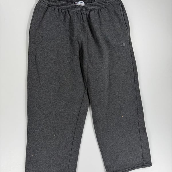 Champion Athletic Workout Sweat Pants Mens Gray Size M