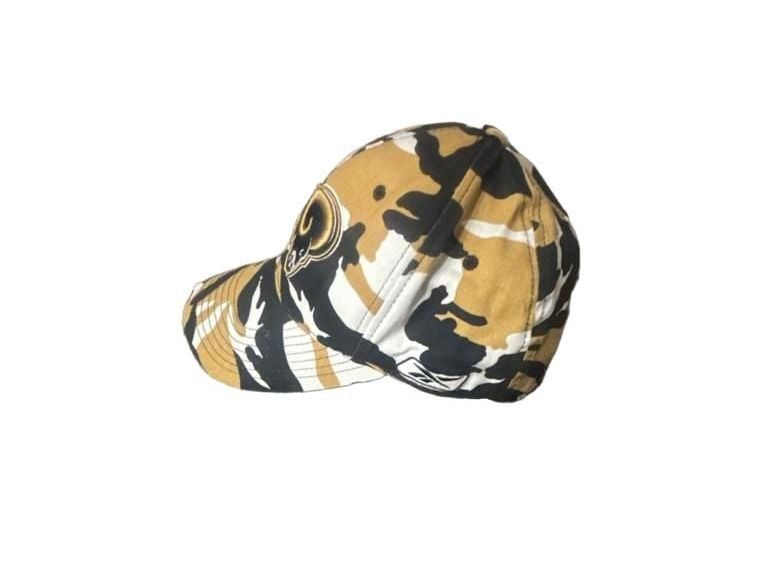 Rams NFL Reebok Multi Color Stadium Camo Flex Fit Hat Cap 3
