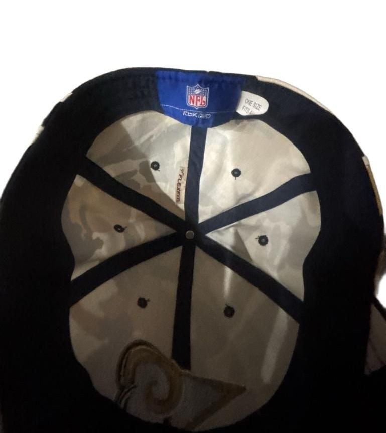 Rams NFL Reebok Multi Color Stadium Camo Flex Fit Hat Cap 7