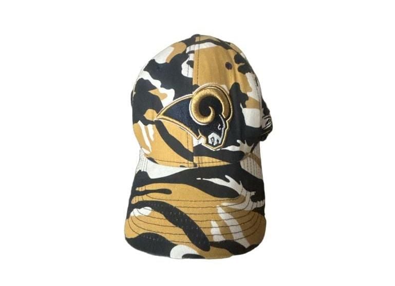 Rams NFL Reebok Multi Color Stadium Camo Flex Fit Hat Cap 8