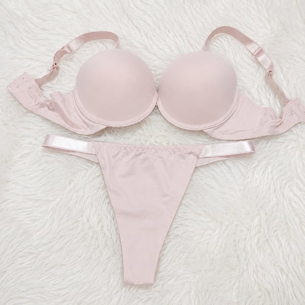 Bra and Thong Lingerie Set