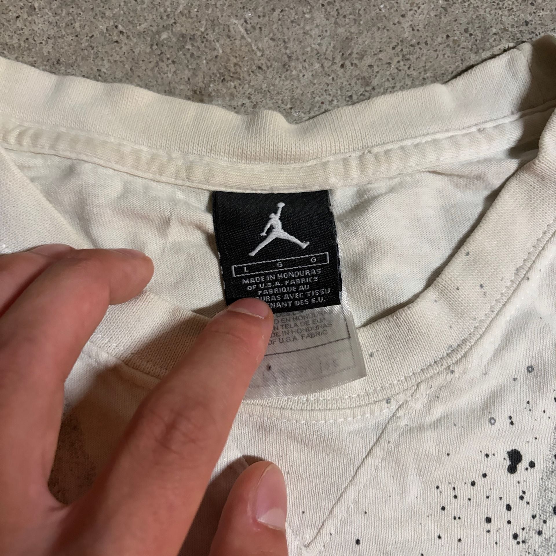 RARE Y2K All Over Print Jordan Shirt 3