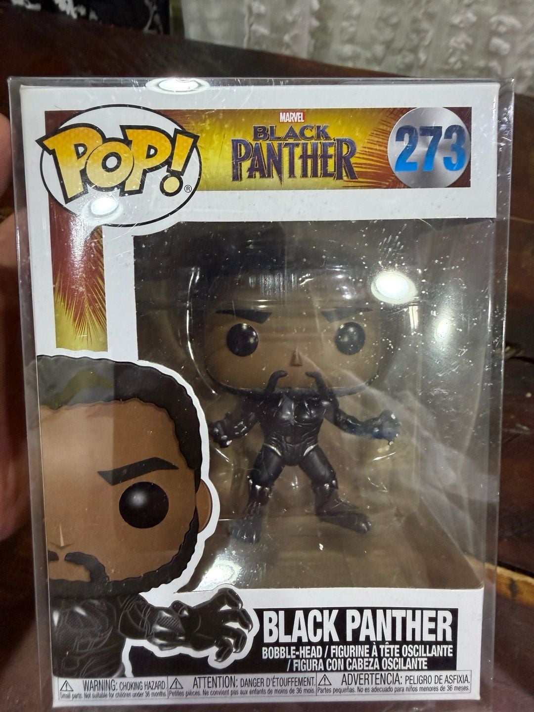 Funko Pop! Marvel: Black Panther #273 Vinyl Bobble-Head Figure 1