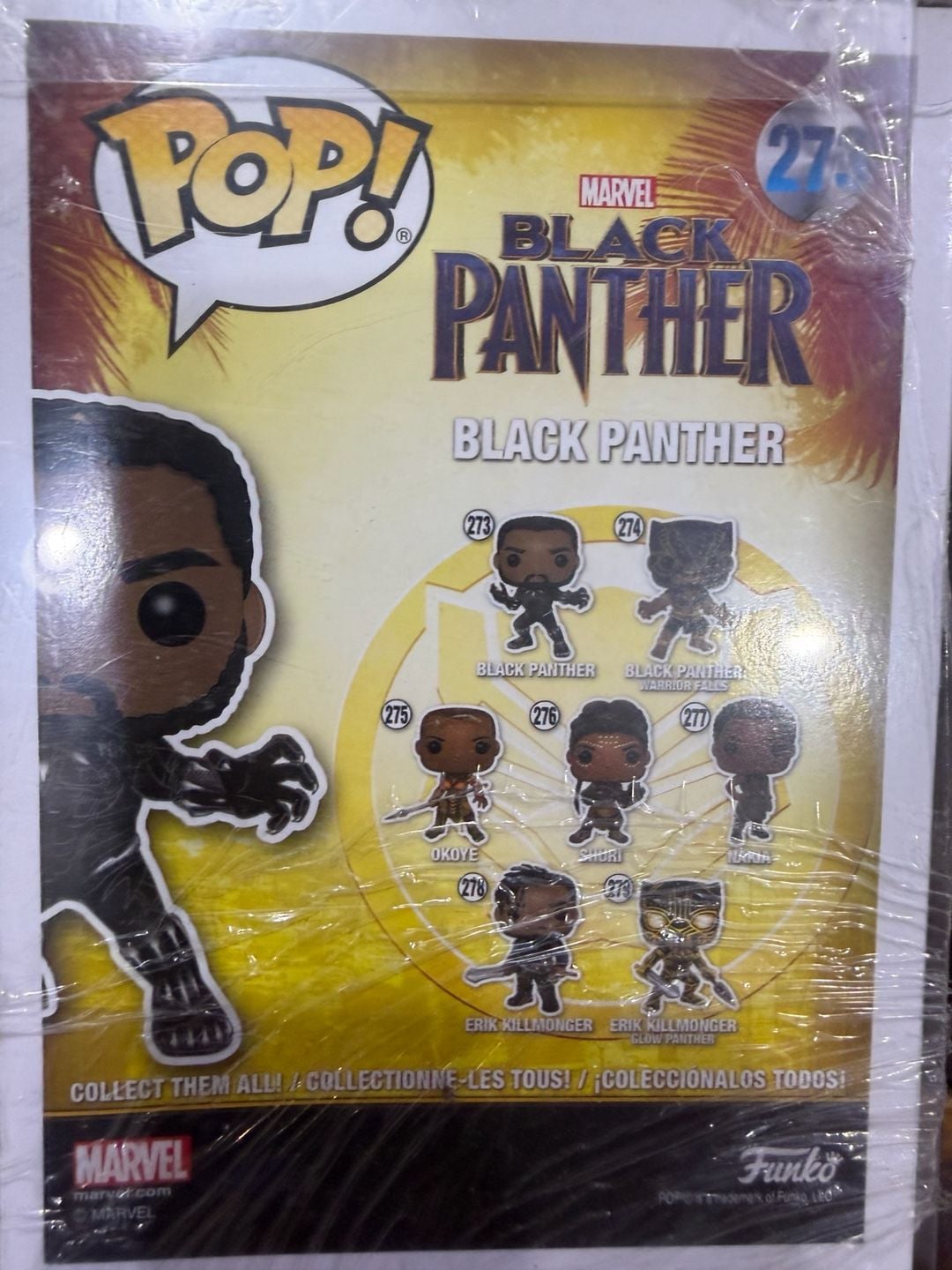 Funko Pop! Marvel: Black Panther #273 Vinyl Bobble-Head Figure 2