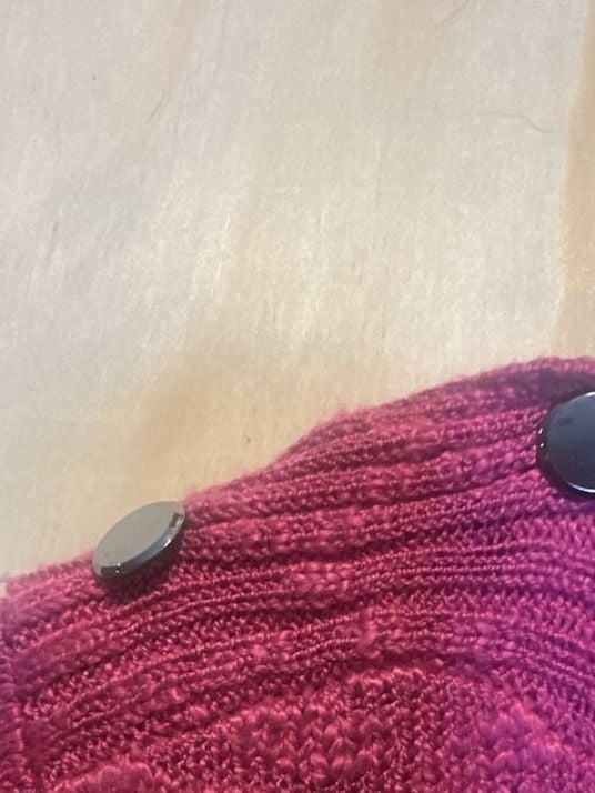 Parkhurst 16680 Gypsy Pink Three-Quarter-Sleeve Pointelle Pull-On Sweater 4