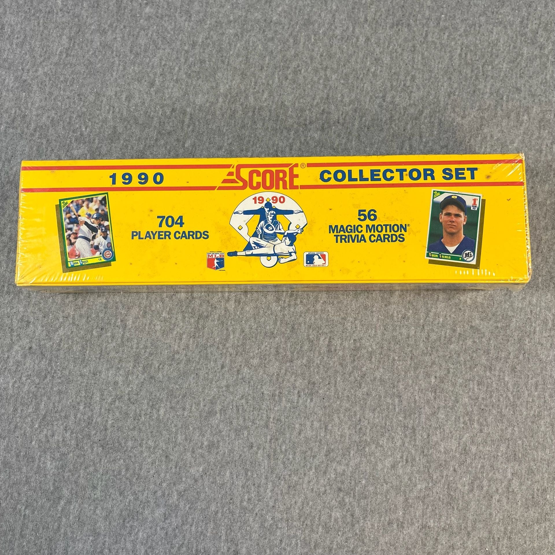 1990 Score Baseball Collector Factory Sealed 704 Cards,56 Magic Motion Trivia 1