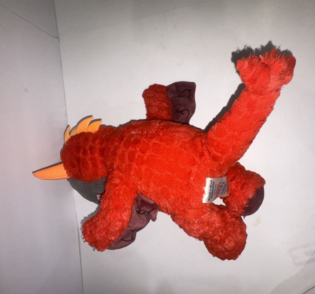 Build-A-Bear MagiQuest Charlock Red Dragon Plush Stuffed Animal 4