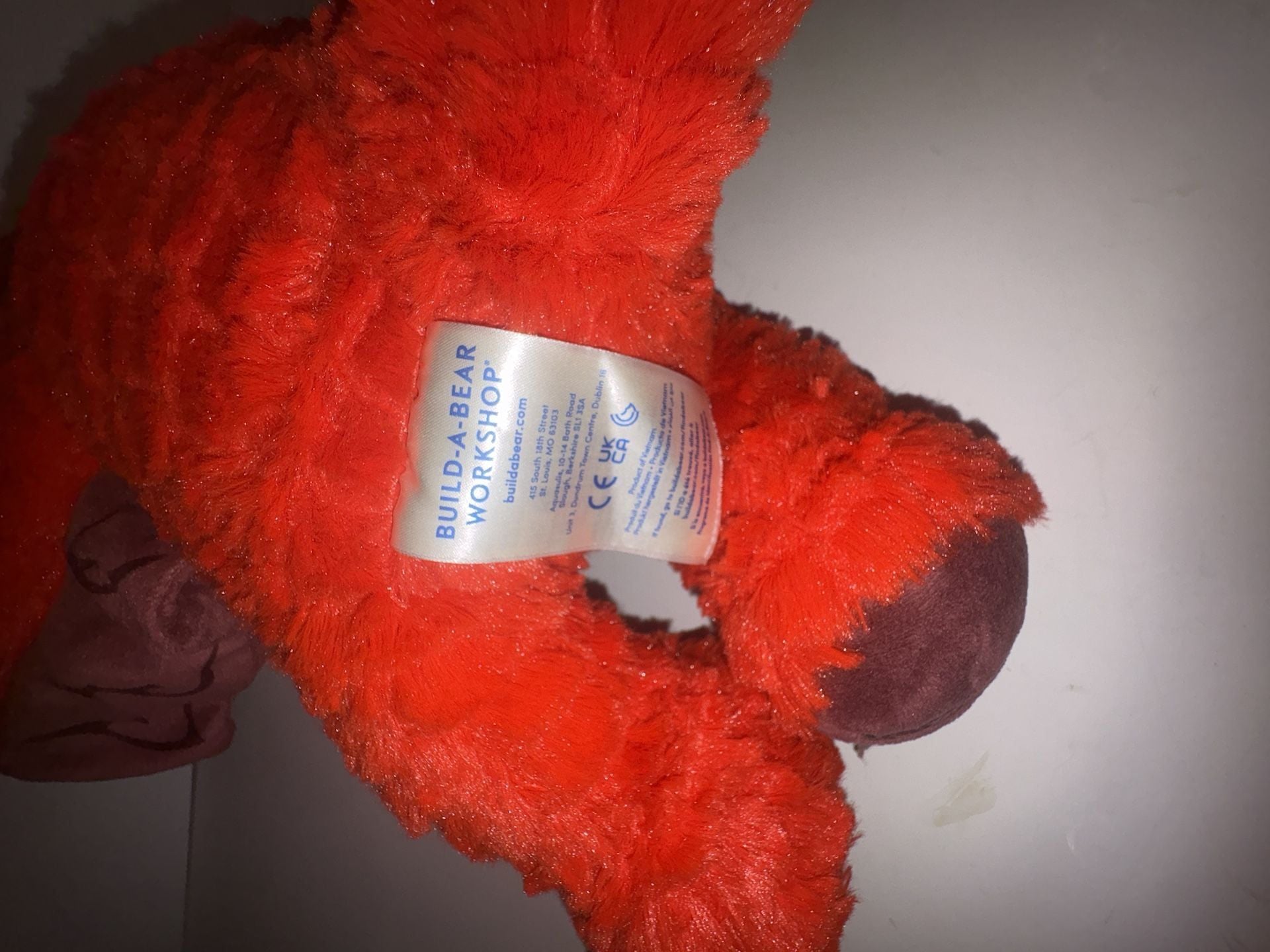Build-A-Bear MagiQuest Charlock Red Dragon Plush Stuffed Animal 5
