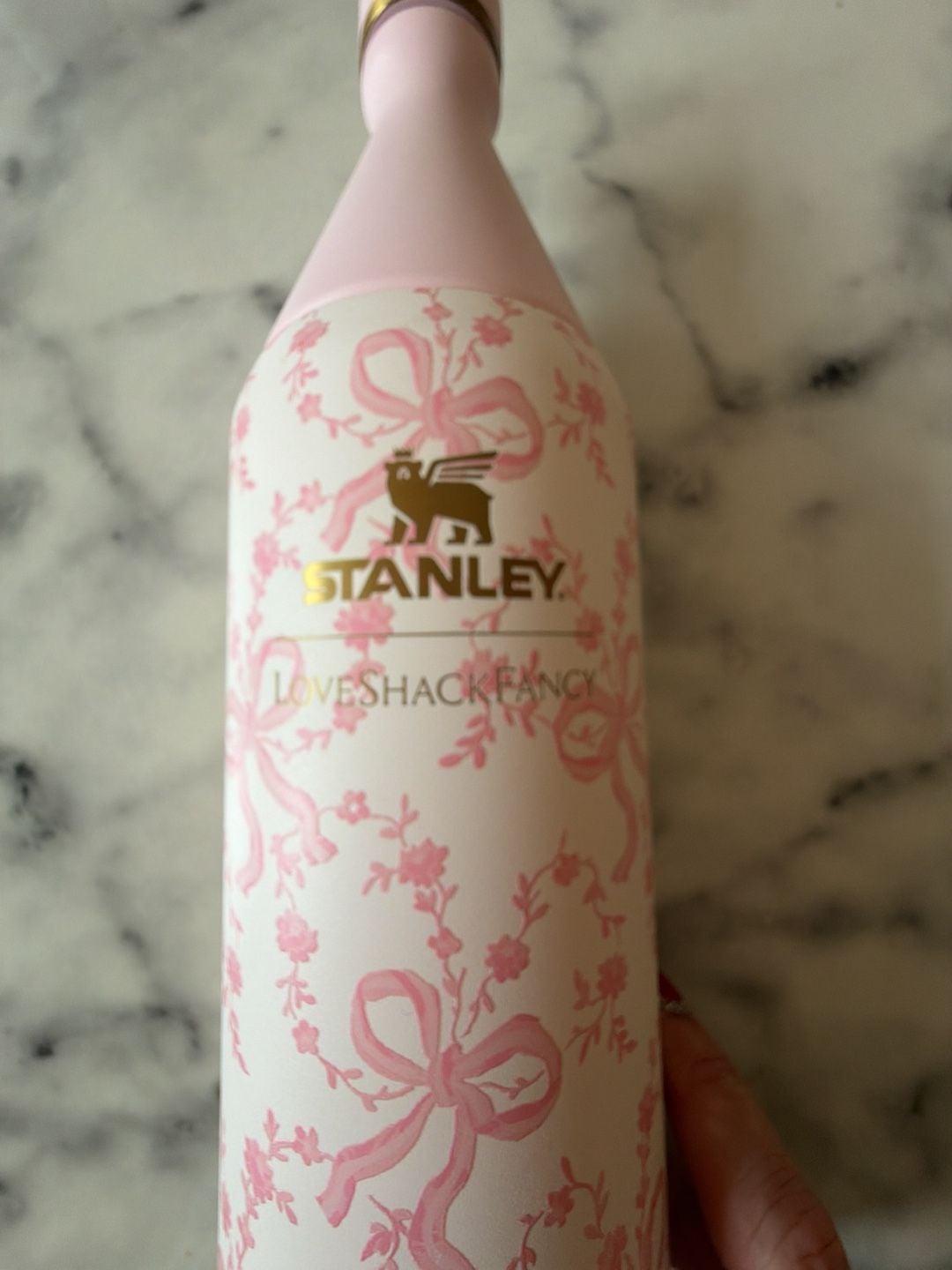 Stanley x LoveShackFancy Holiday All Day Slim Bottle Blooming Heirloom 2