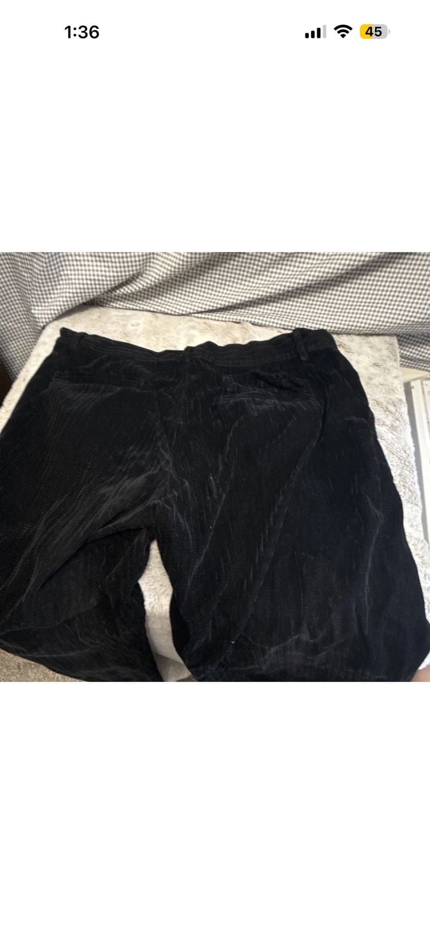Godbody Black Corduroy 2-Piece Set for Men - Shirt and Pants (2XL, Size 40 8
