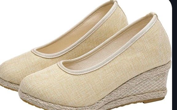 Ballerine Donna Zeppe in Tela Ballerina 2