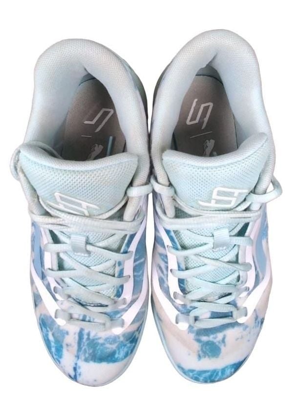 PUMA Stewie 2 Water Women's Basketball Shoe Aqua Blue Tie Dye 7.5W/6Y 5