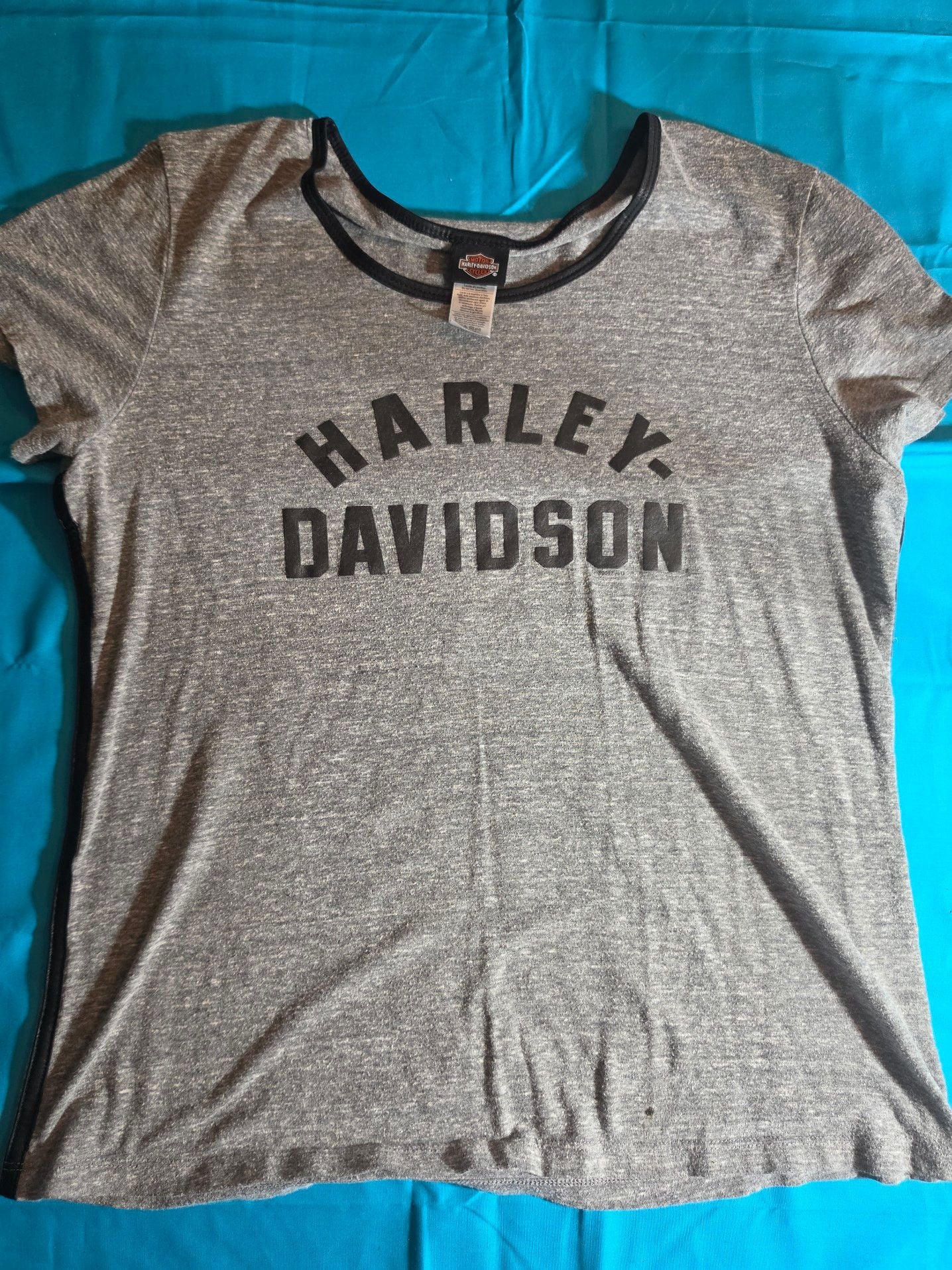 Harley-Davidson Ft Wayne Indiana Gray Short Sleeve T-Shirt XL 2