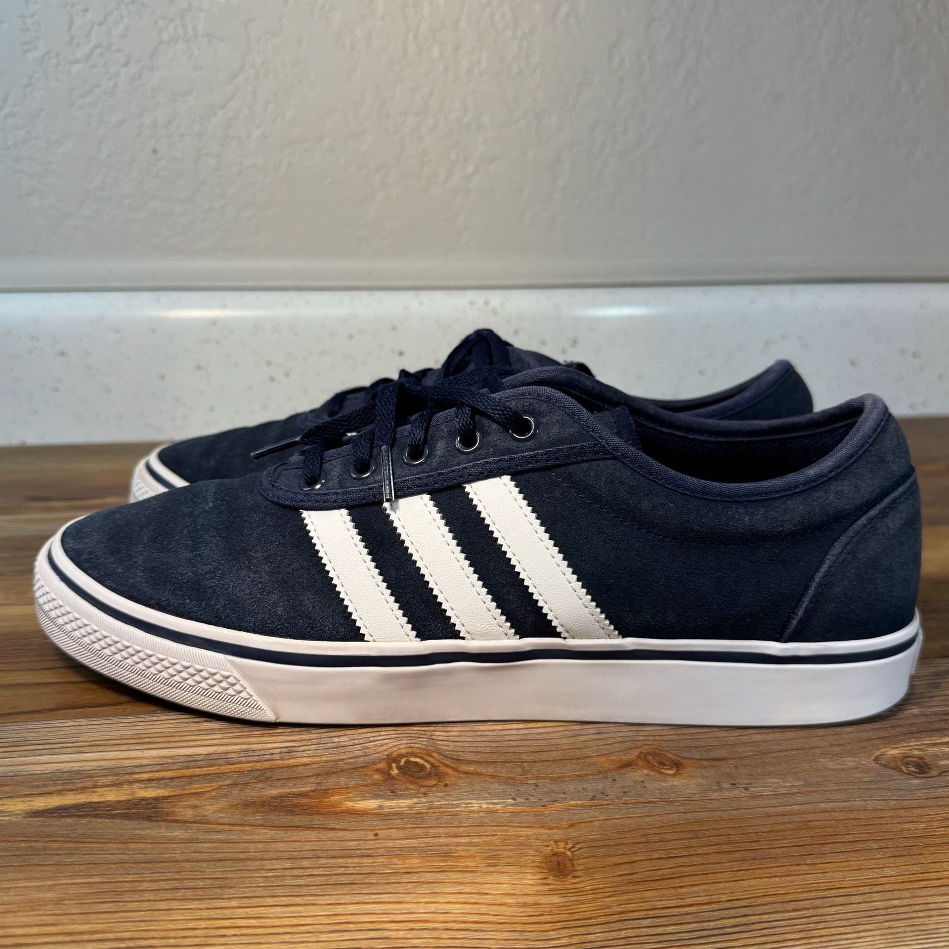 Adidas Adi-Ease Shoes Navy White Size 11 2