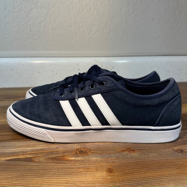 Adidas Adi-Ease Shoes Navy White Size 11