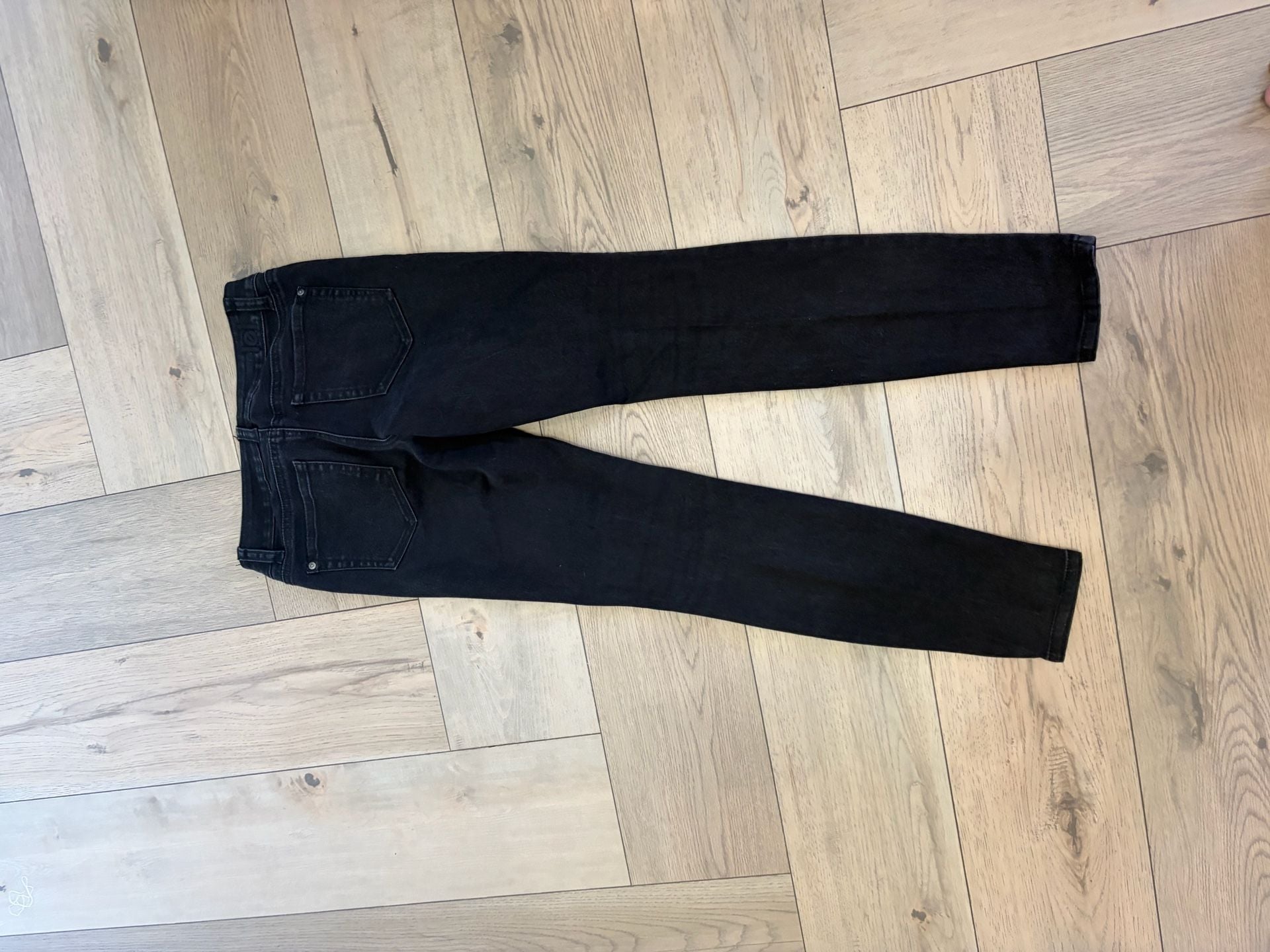 lei emma jegging Black Rhinestone Studded Pocket Jeans Size 5 Regular 6