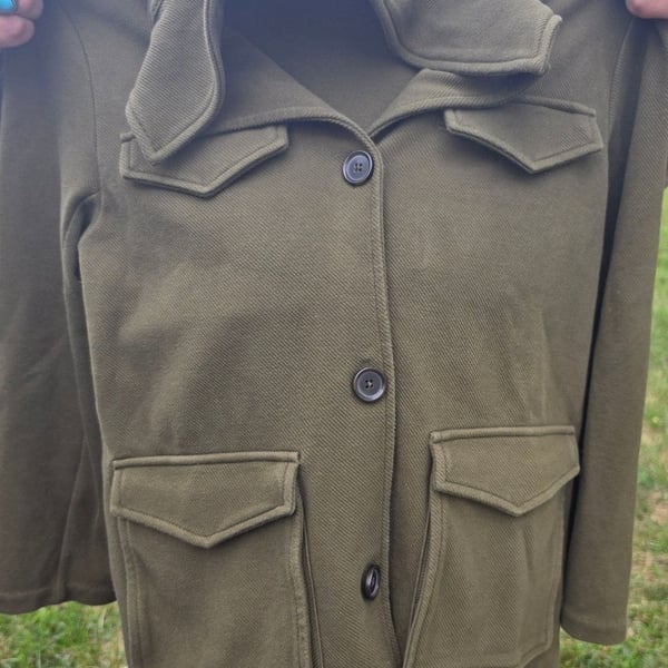Banana Republic Olive Green Utility Jacket