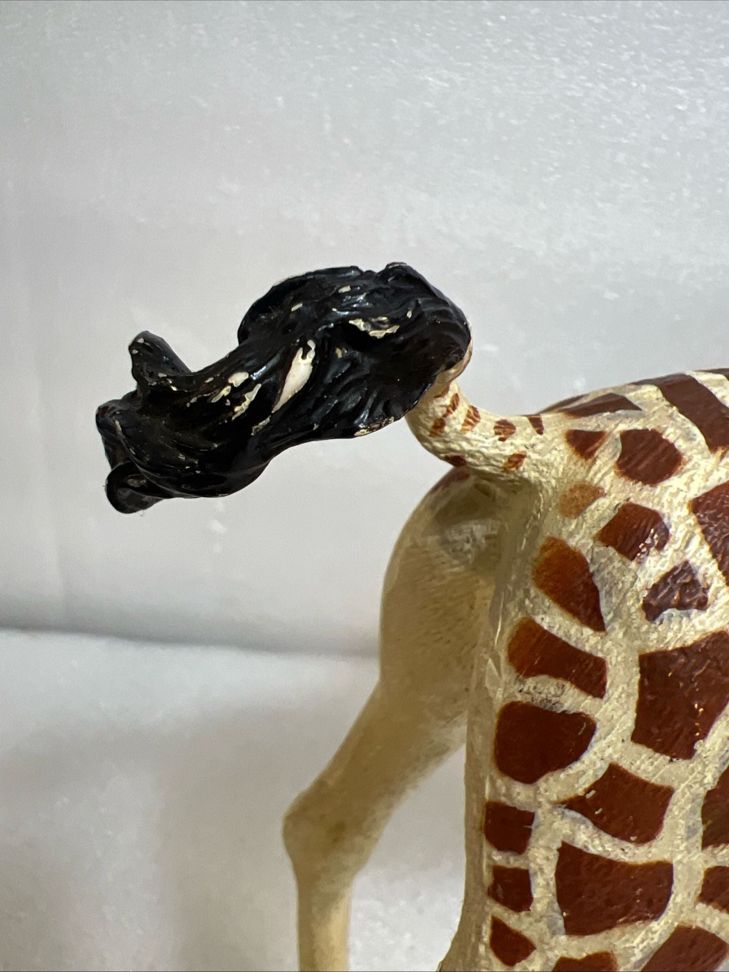 Vintage 1992 Safari Ltd Reticulated Giraffe Plastic Figurine Wildlife Animal Toy 7