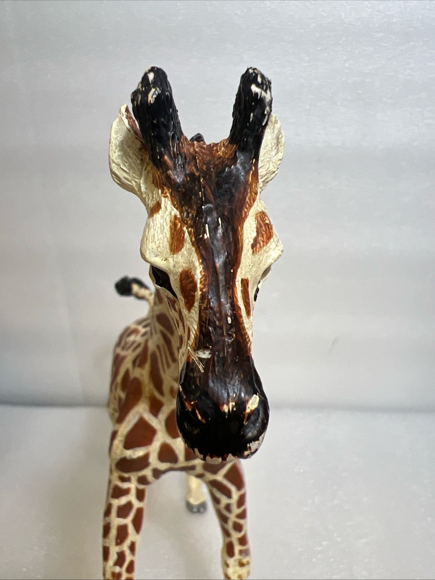 Vintage 1992 Safari Ltd Reticulated Giraffe Plastic Figurine Wildlife Animal Toy 9