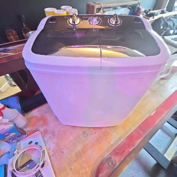Costway Twin Tub Portable Washing Machine 8lbs
