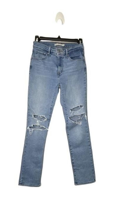 Levi's 721 High Rise Skinny Jeans 25x28 2