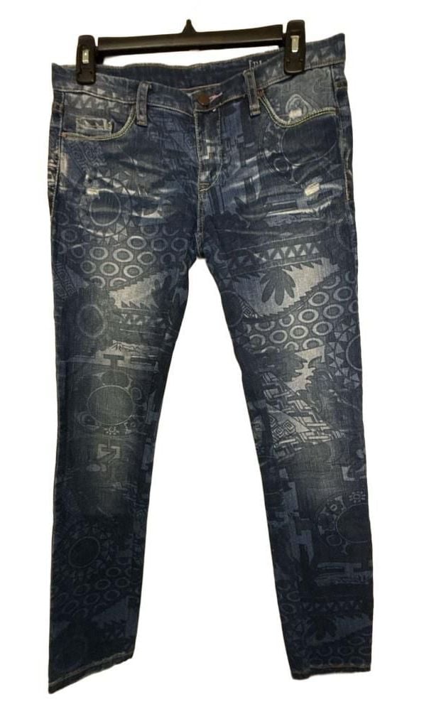 BLANKNYC Printed Skinny Jeans Size 28 2